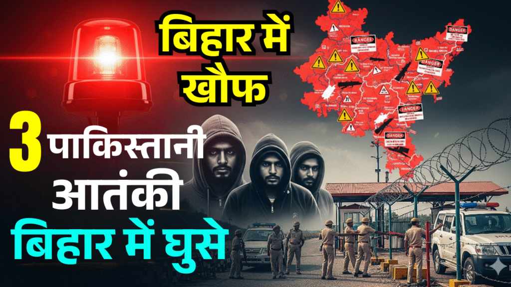 bihar me khauf nepal ke raste ghuse 3 pakistani aatanki