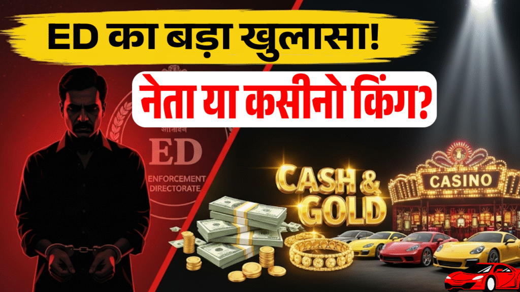 ed ka bada khulasa janta ka neta ya casino king