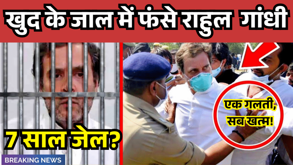 राहुल गांधी के गले पड़ी अपनी ही चाल, दांव उल्टा पड़ा तो 7 साल की जेल?