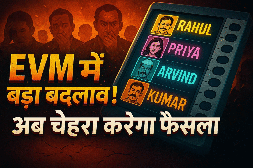 badal gai evm ab n name ka dhokha n nishan ka bhram