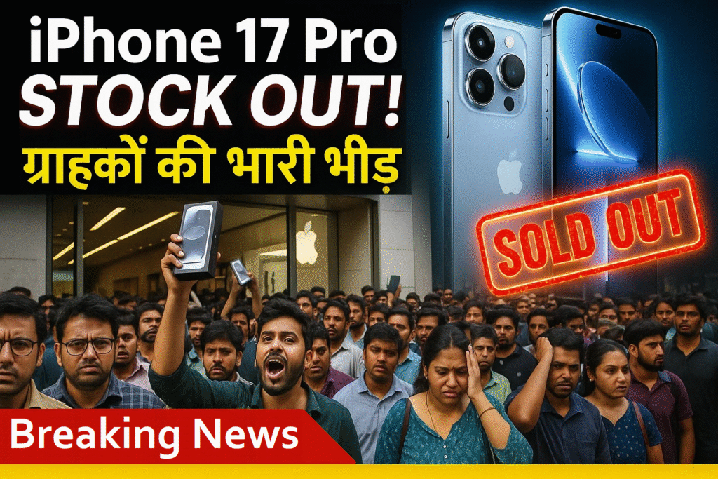 grahako ki bhid aur stock gayab iPhone 17 series ki kya hai strategy