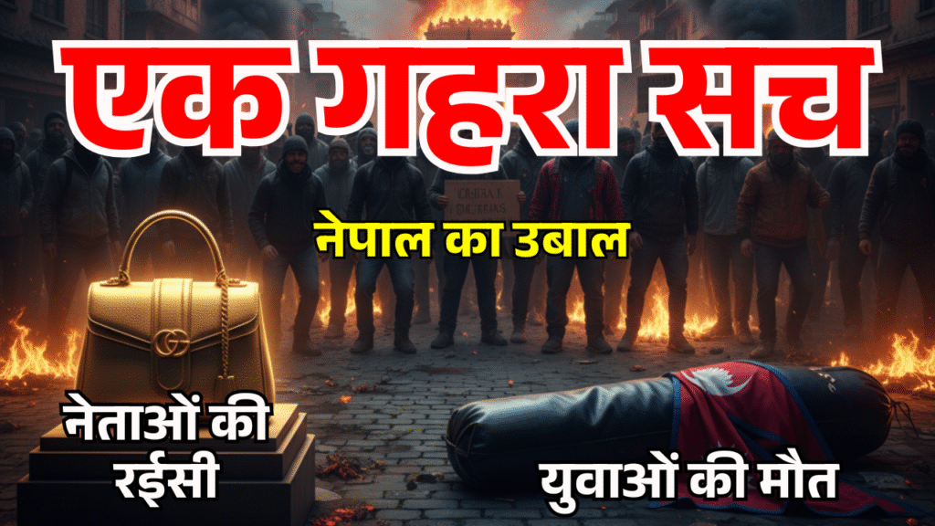 nepal ka ubal netao ki raisi yuwao ki maut aur ek gahara sach