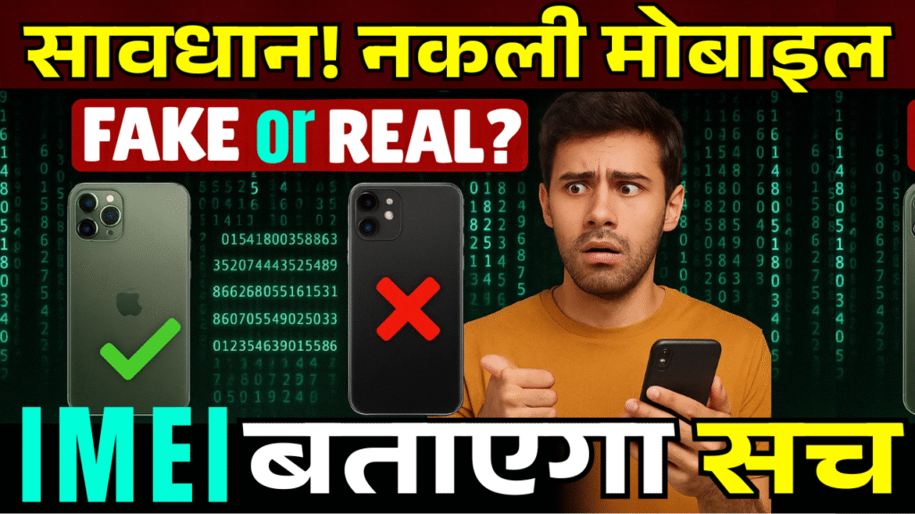 savdhan kahi aapka phone nakli to nahi imei batayega pura sach