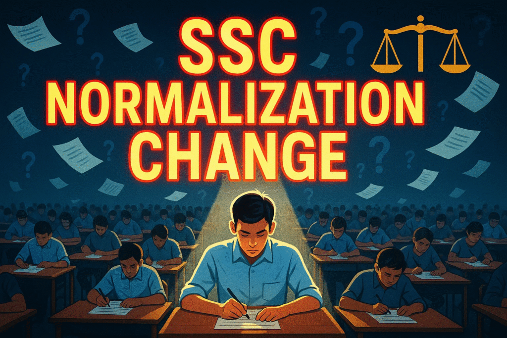 ssc ne badla Normalization Formula