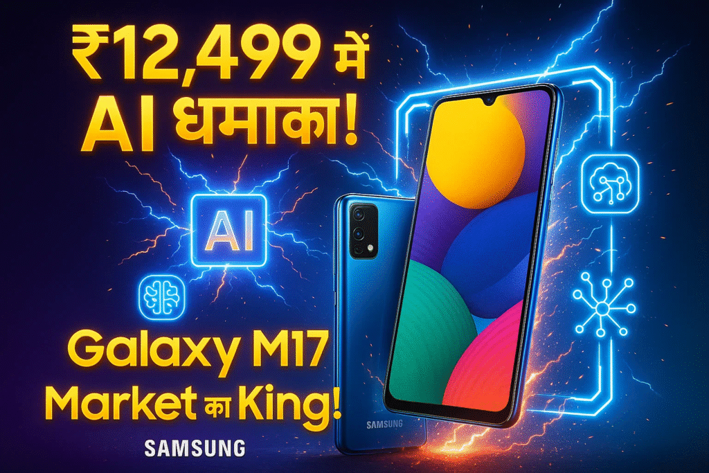 12499 me ai wala dhansu phone Galaxy M17 ne tode sare record