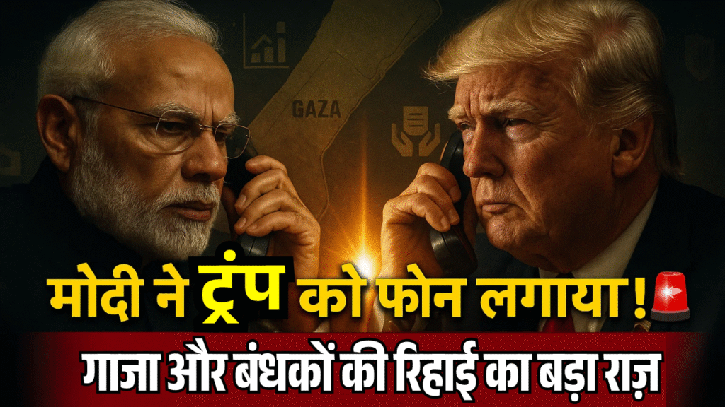 modi-ne-trump-ko-phone-lagaya-janiye-gaza-aur-bandhako-ki-rihai-ka-rahasya