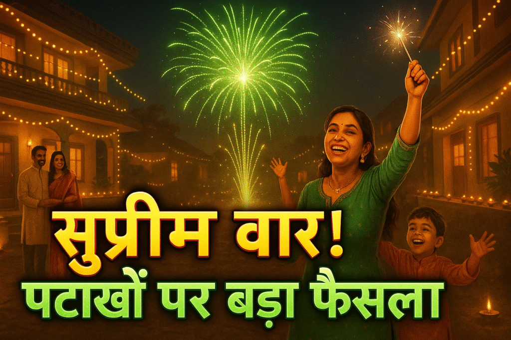 pradushan par supreme var patakhe bhi green hawa bhi clean