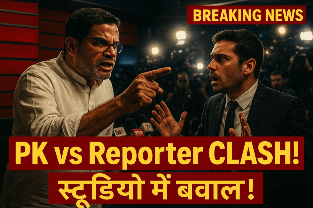 PK vs Reporter Clash jwabo me jhalka gussa