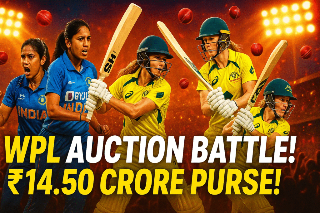 WPL auction dhamaka Deepti aur Healy marquee set me