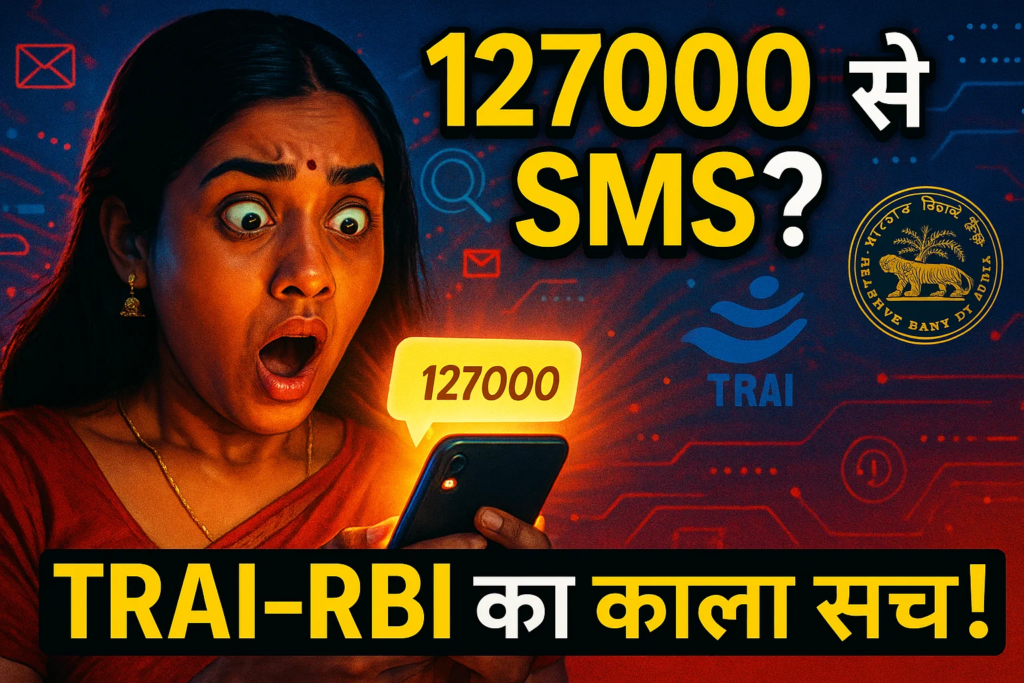 127000 se aaya message TRAI RBI ka secrit mession leak