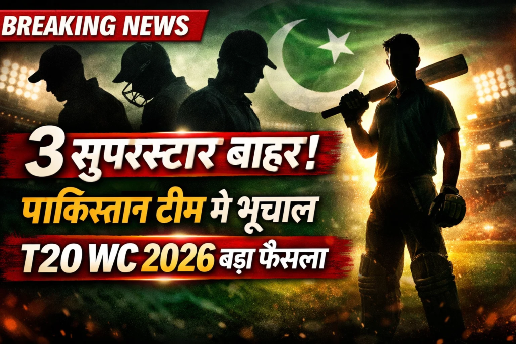 T20 World Cup 2026 ke liye pakistan ki team ka aelan