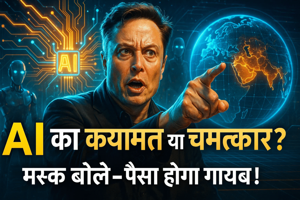 ai ka kayamat ya chamtkar Musk bole paisa gayab urja hogi new currency