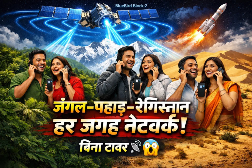 bharat ne racha itihas jangal ho ya pahad bina tower ke phone chalega eocket ki tarah