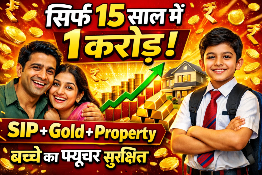 sirf 15 saal me 1 cror fund bnane ka aasan tarika