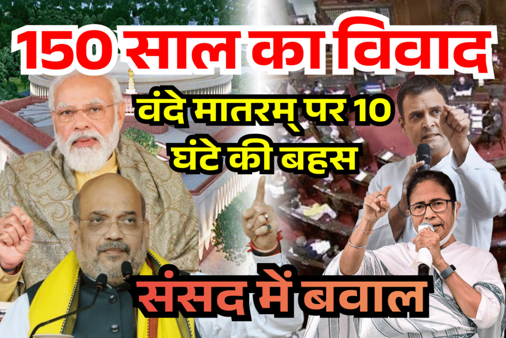 vande matram ke 150 saal sadan me hone ja raha itihas pm bhi judenge charcha me