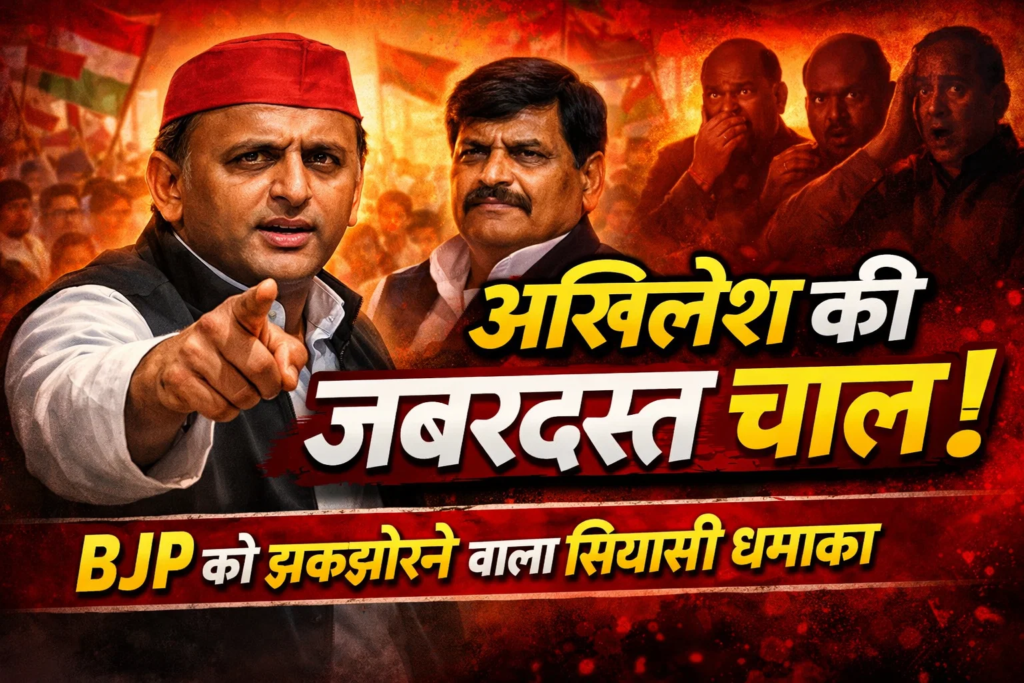 akhilesh ki jabardast chal bjp ko jhakjhorane wala sapa ka siyasi dhamaka