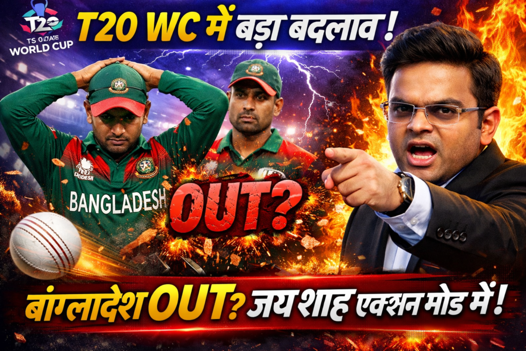 t20 world cup se pahale bhuchal jay shah action mode me bangladesh ko lekar liya bada faisala
