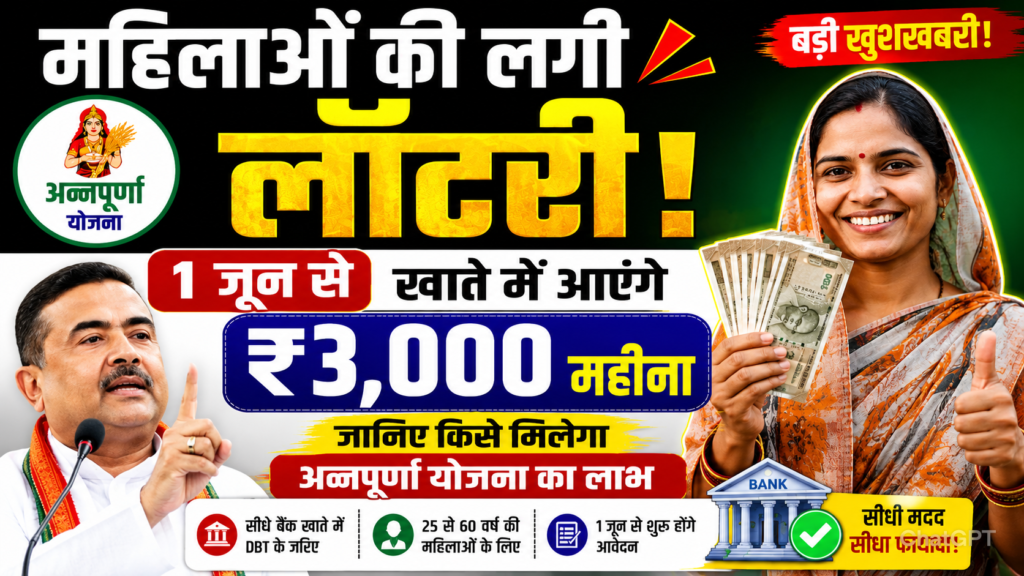 mahilao ko har mahine 3000 degi sarkar kisko milega labh