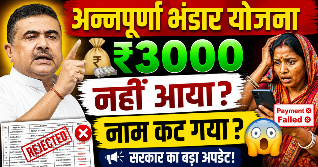 Annapurna Bhandar ke ₹3000 kab milenge lakho mahilayen pareshan