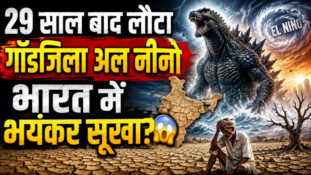 NASA Alert 29 saal bad fir lauta Godzilla El Nino bharat me sukhe ka bada khatara
