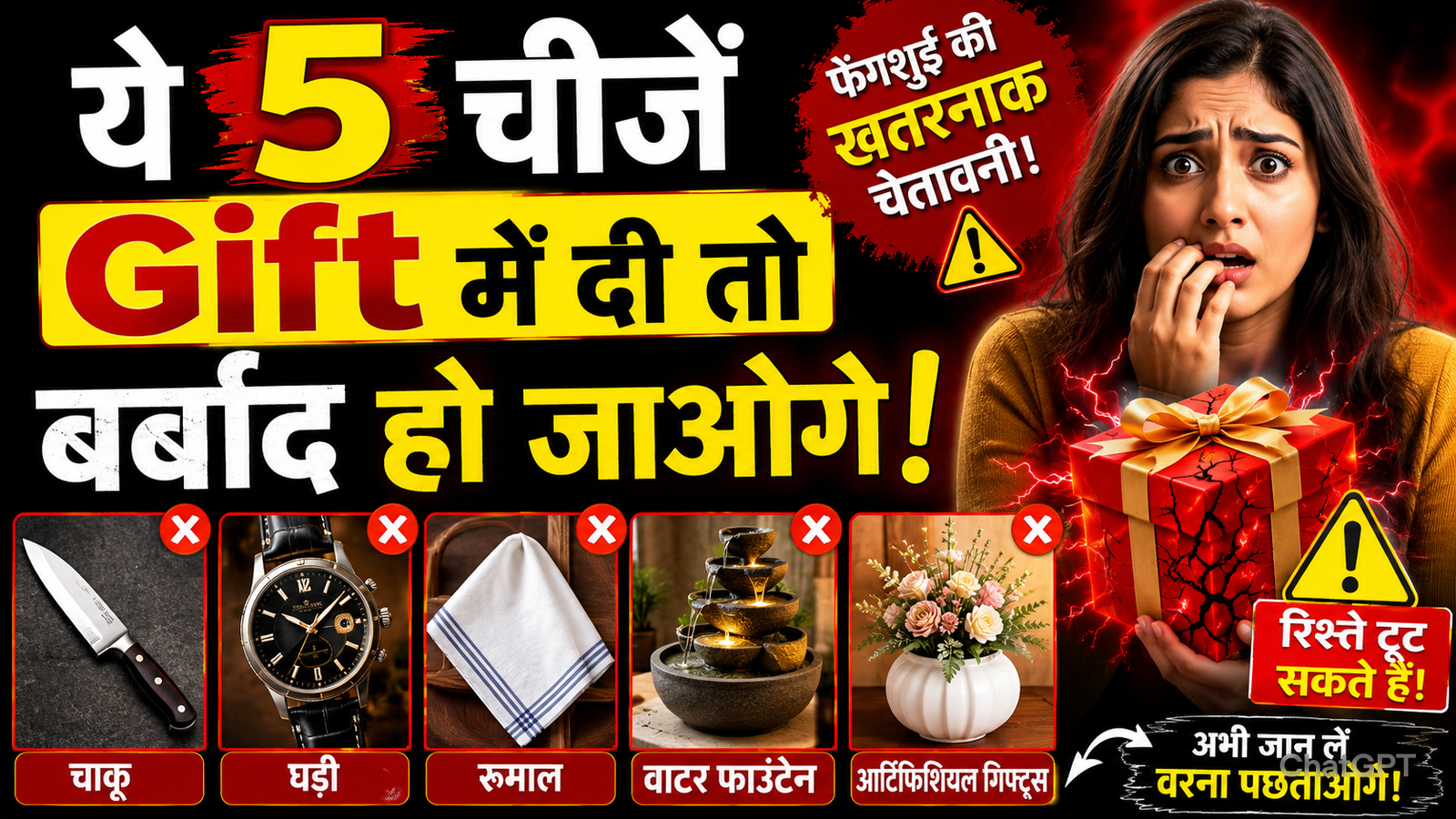 galti se bhi kisi ko gift me mat dena ye 5 chije varna barbad ho skte hai