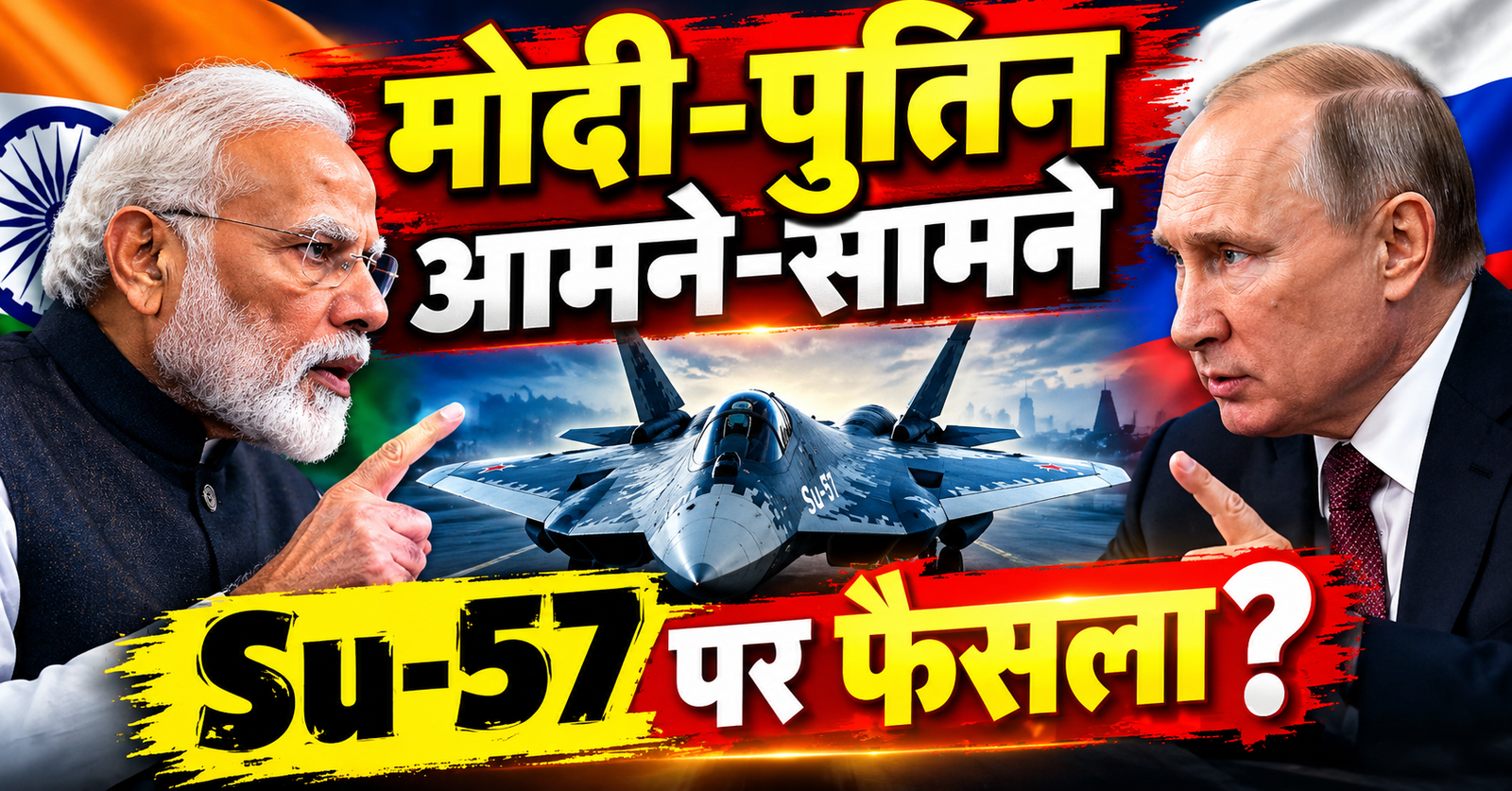 putin aa rahe bharat modi se mulakat me hoga bada khel Su-57 par bada elaan